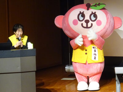 講演の様子①