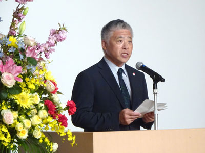 学⾧式辞（県⾧寿社会振興センター所⾧）