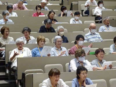 健康教室の様子①