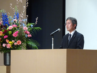 来賓祝辞（青森県健康医療福祉部高齢福祉保険課 課長）