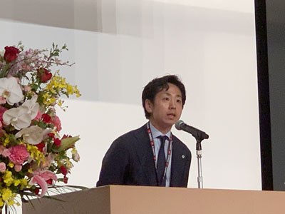 来賓挨拶（県高齢福祉保険課課⾧）